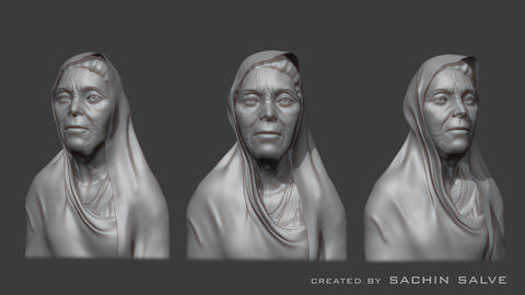 Old lady Model