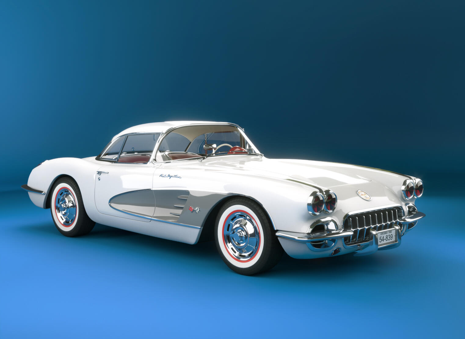 Chevrolet Corvette Coupe 1960 Side